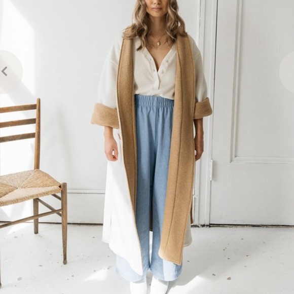 Harly Jae Reversable Wool Coat - Picture 7 of 16